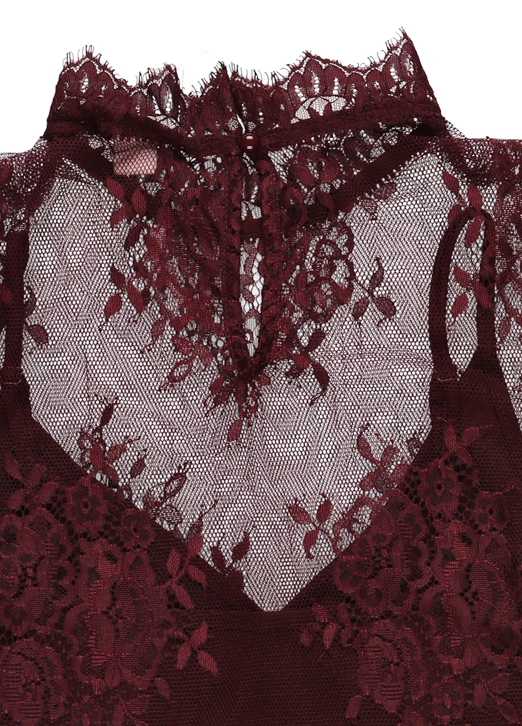 Бордовая блуза Anna Field