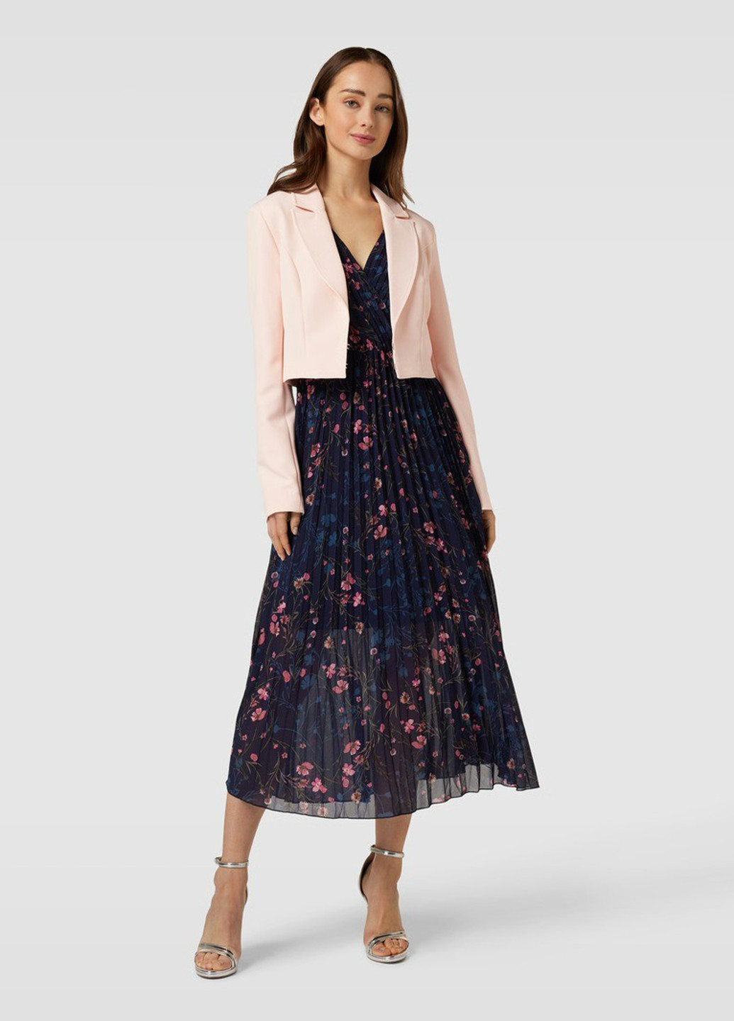 Персиковый женский жакет Guess однотонный - демисезонный