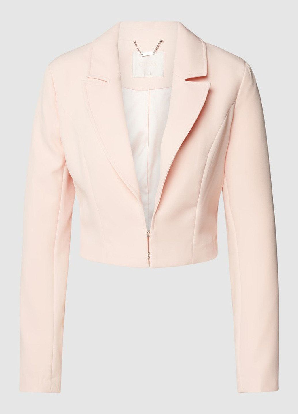 Персиковый женский жакет Guess однотонный - демисезонный
