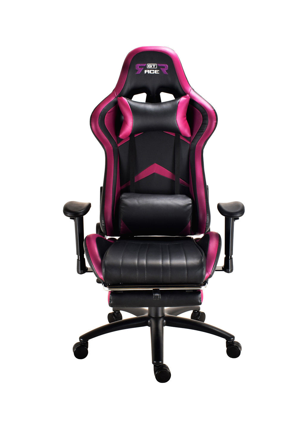 Кресло X-2534-F Black/Violet GT Racer кресло gt racer x-2534-f black/violet (143068492)