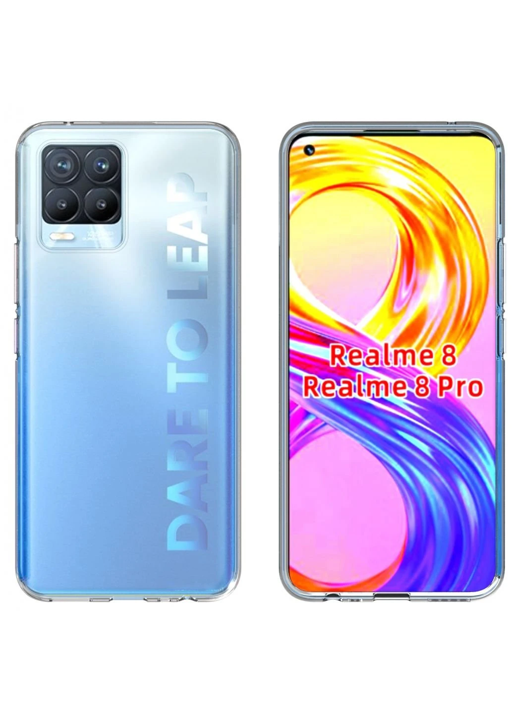 Чехол для мобильного телефона Realme 8 / 8 Pro Transparancy (706936) BeCover (252572511)