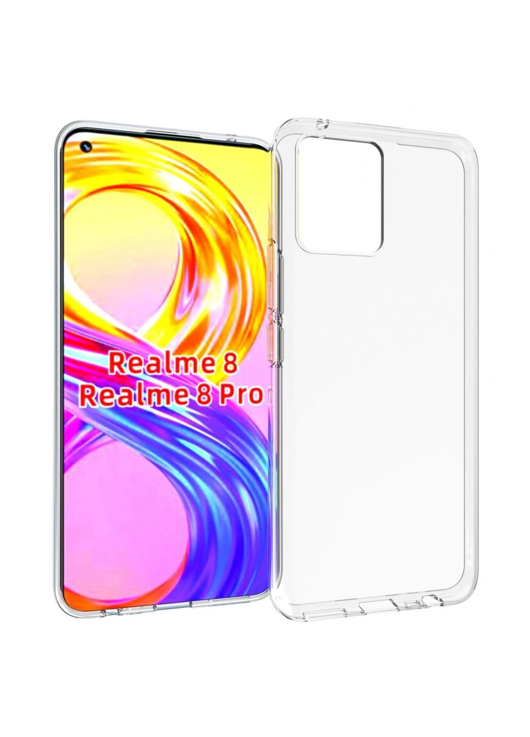 Чехол для мобильного телефона Realme 8 / 8 Pro Transparancy (706936) BeCover (252572511)