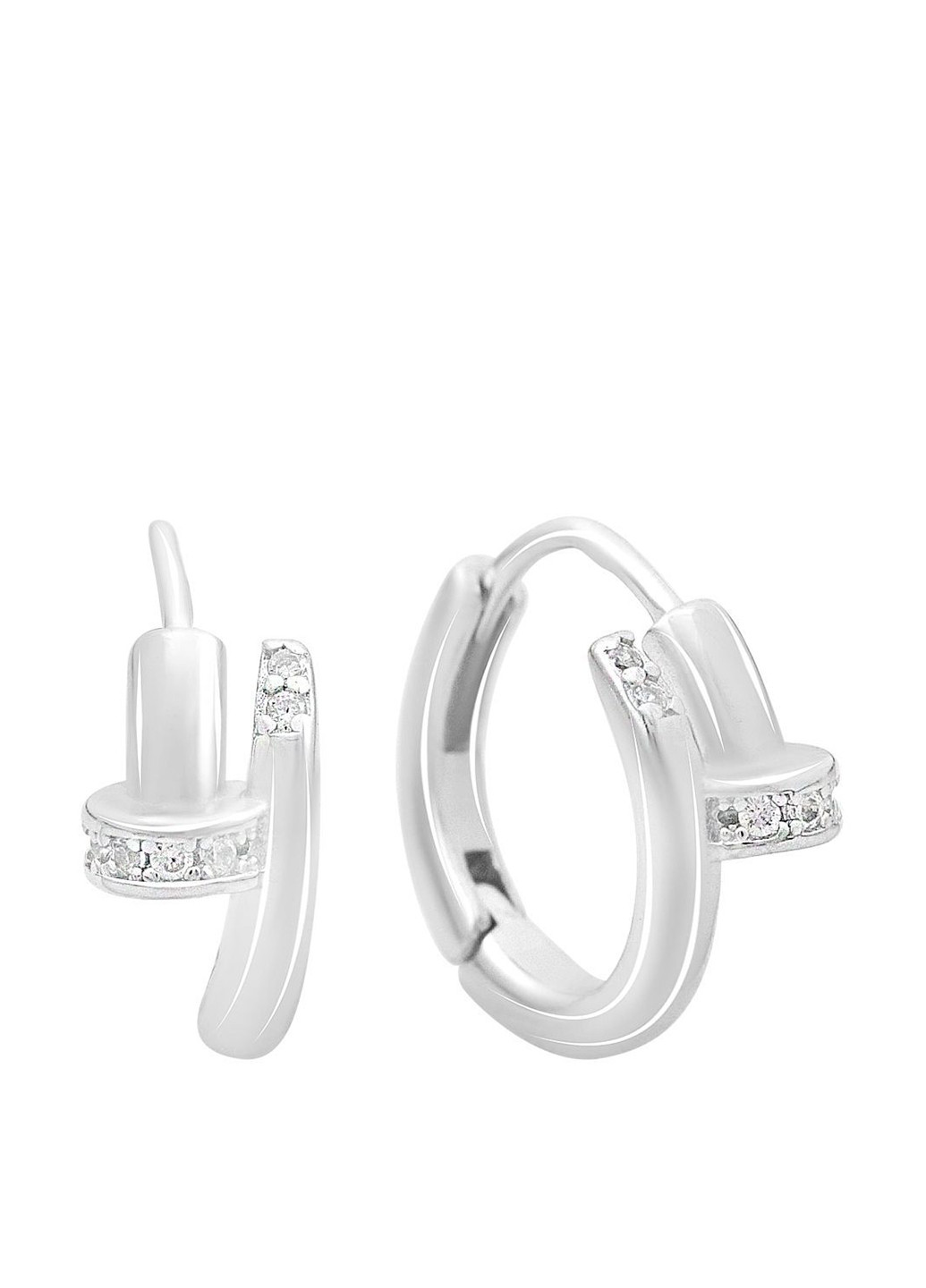 Сережки Silver Flame (259682287)