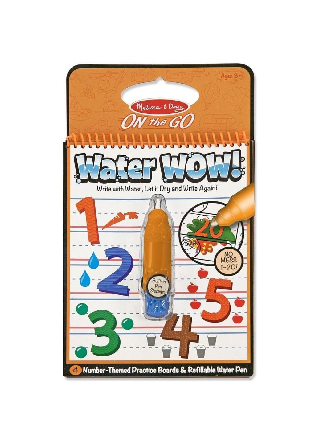 Набір для творчості Чарівне водне забарвлення Цифри (MD5399) Melissa&Doug (249598204)