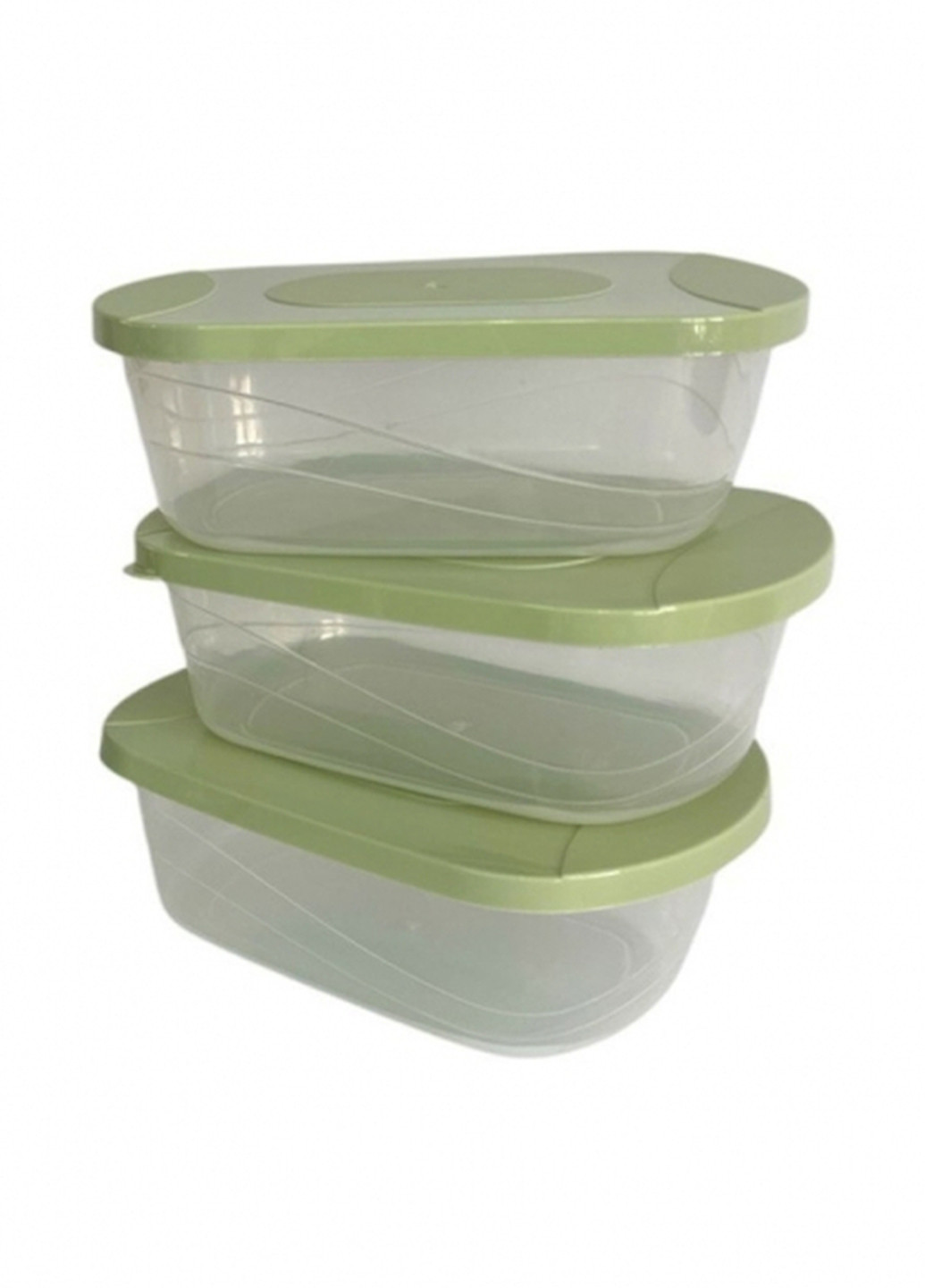 Харчовий контейнер (3 шт.), 16,5х12х6 см Forus (364998185)