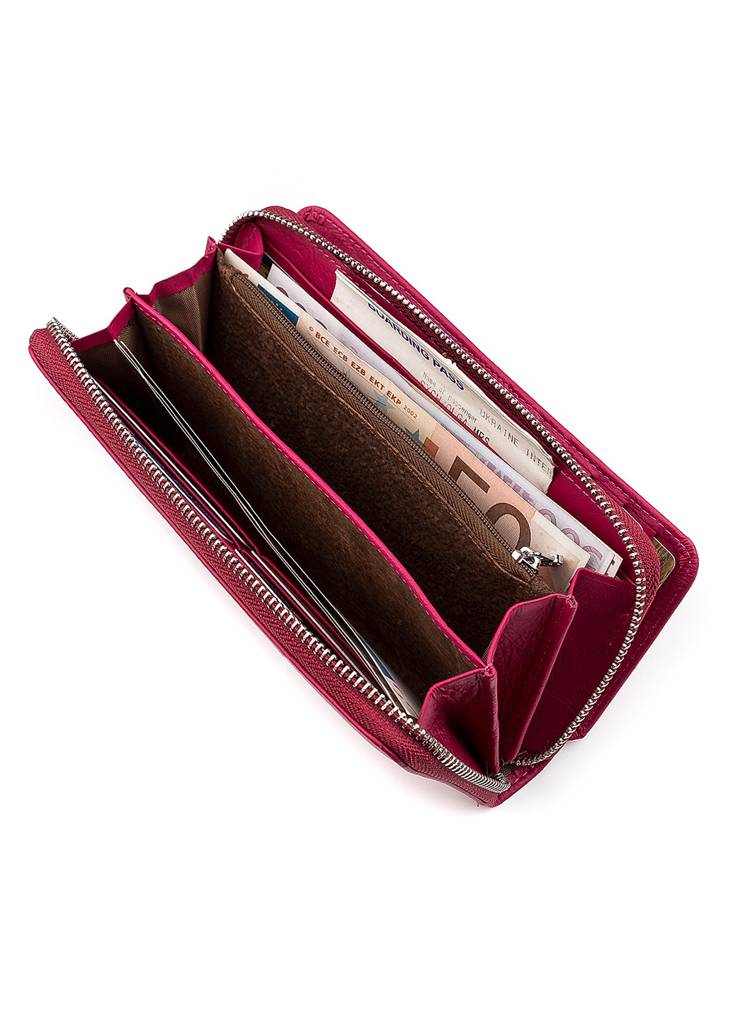 Жіночий шкіряний гаманець 9х19,5х3,5 см BOSTON (229459509)