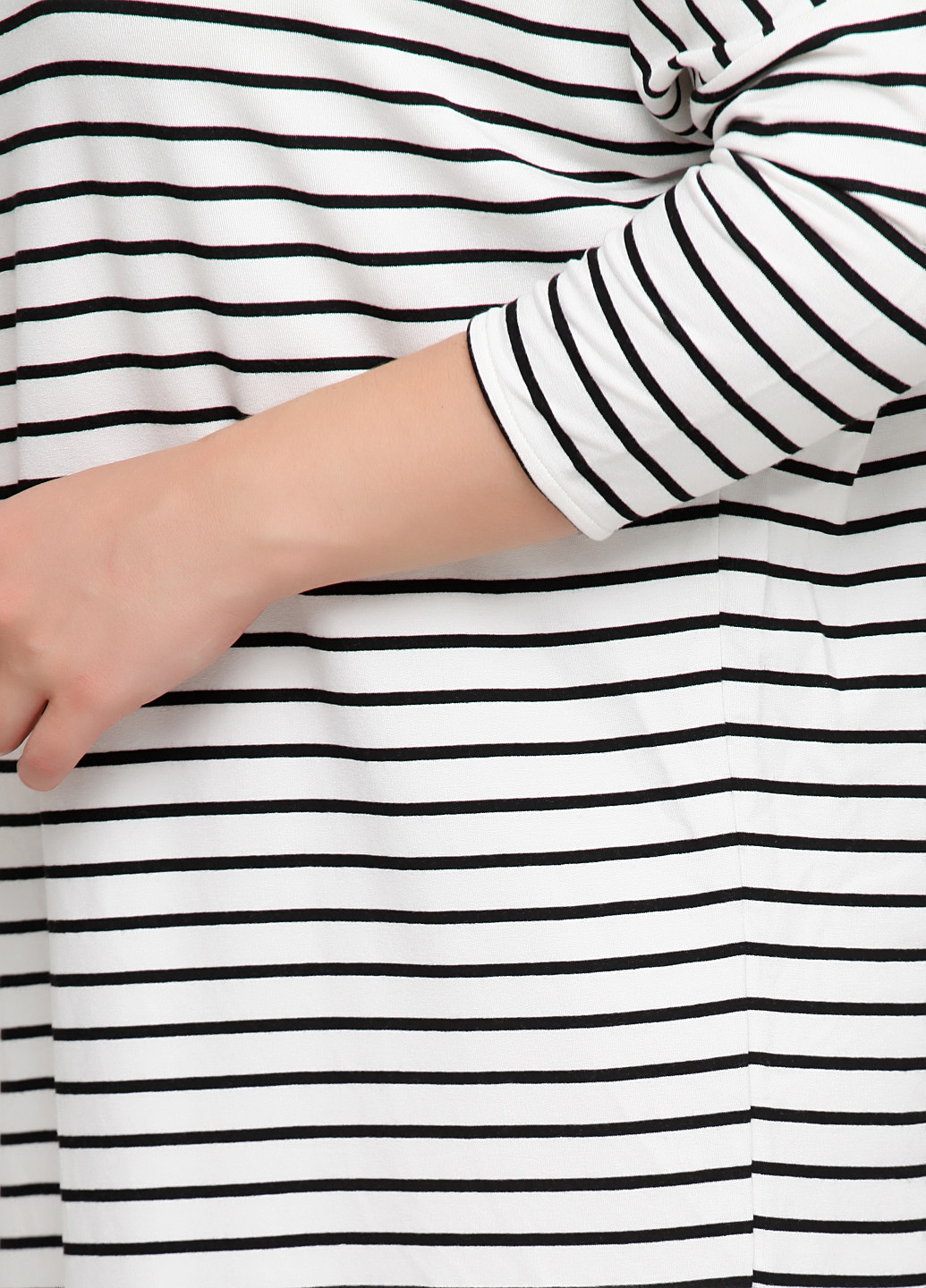 Білий кежуал сукня сукня-футболка Eksbut в смужку