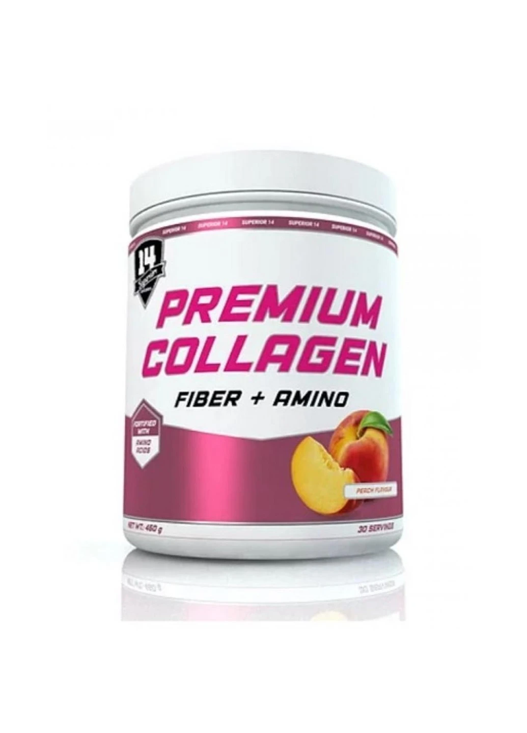 Колаген Premium Collagen Fiber + Amino 450 г Peach Superior (255410425)