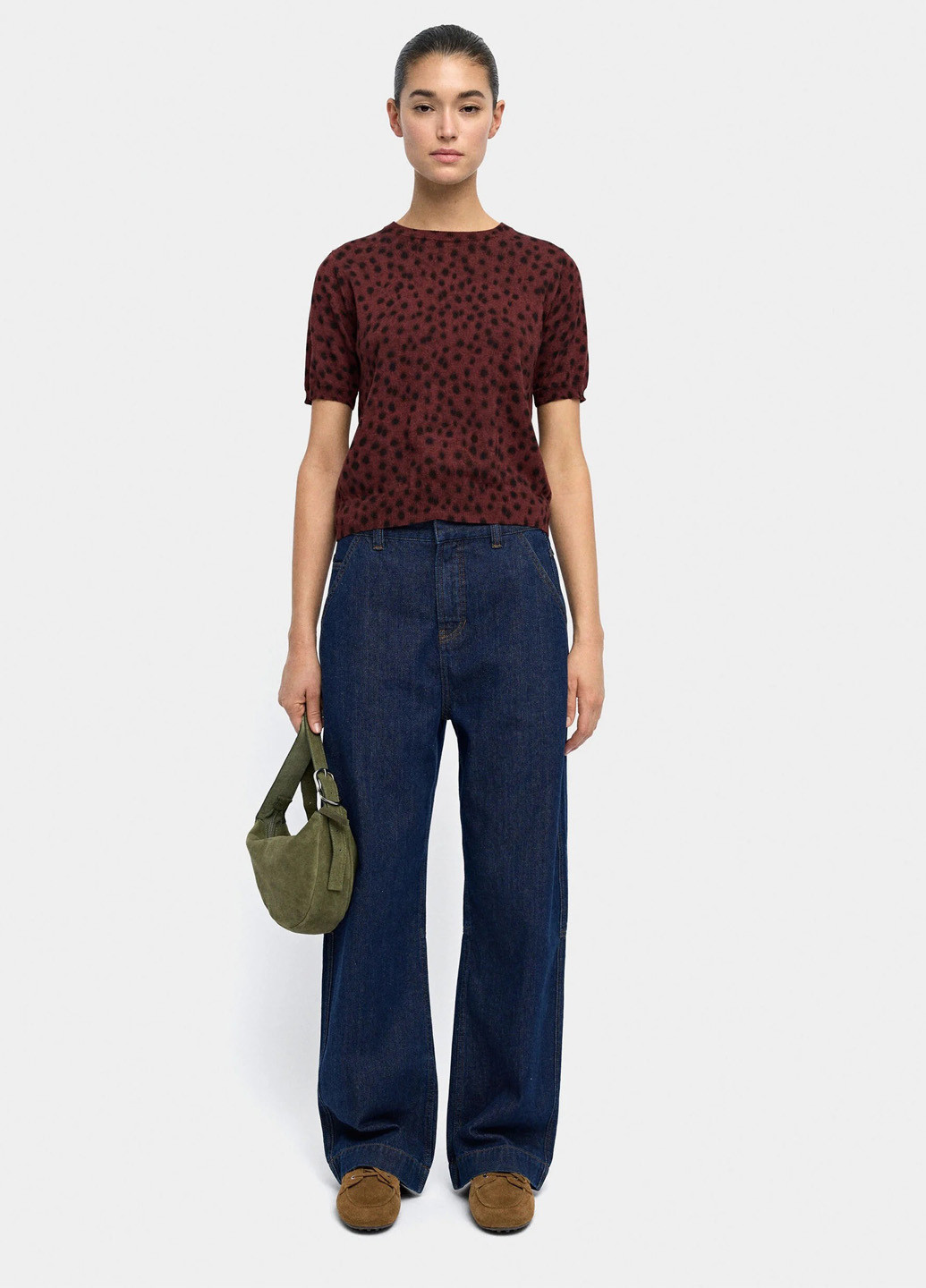 Бордовий демісезонний джемпер джемпер Parfois