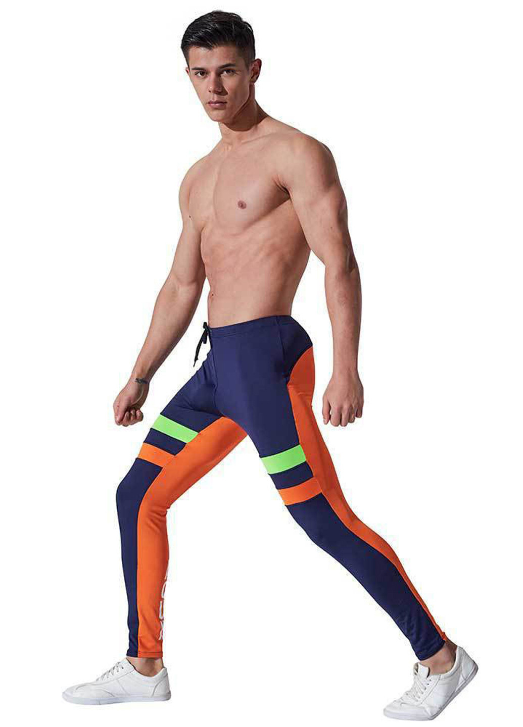 Чоловічі Тайтси Чоловічі спортивні штани AQUX (195239978)