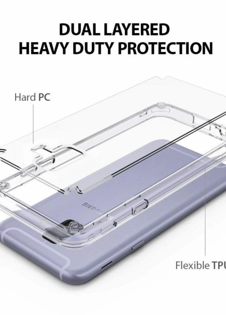 Чохол для мобільного телефону (смартфону) Ringke Fusion Samsung Galaxy A6 Clear (RCS4437) BeCover (201492104)