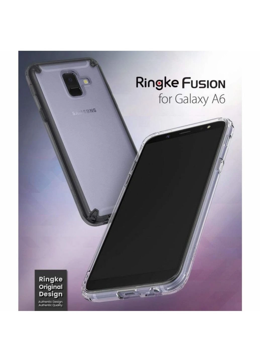 Чохол для мобільного телефону (смартфону) Ringke Fusion Samsung Galaxy A6 Clear (RCS4437) BeCover (201492104)