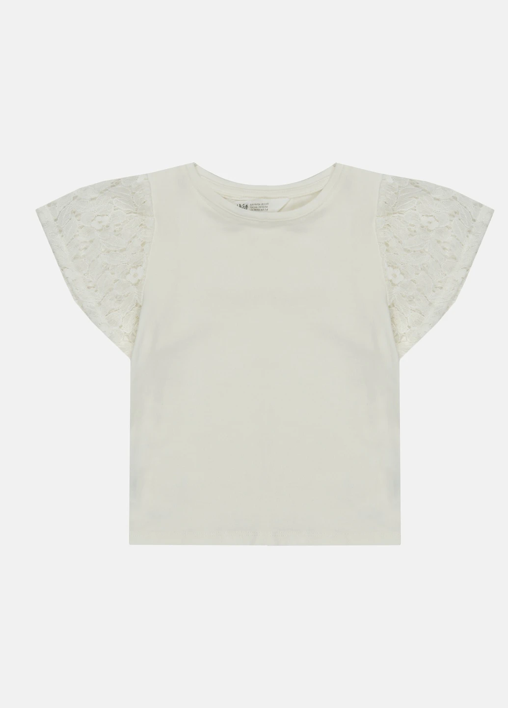 Белая летняя футболка H&M