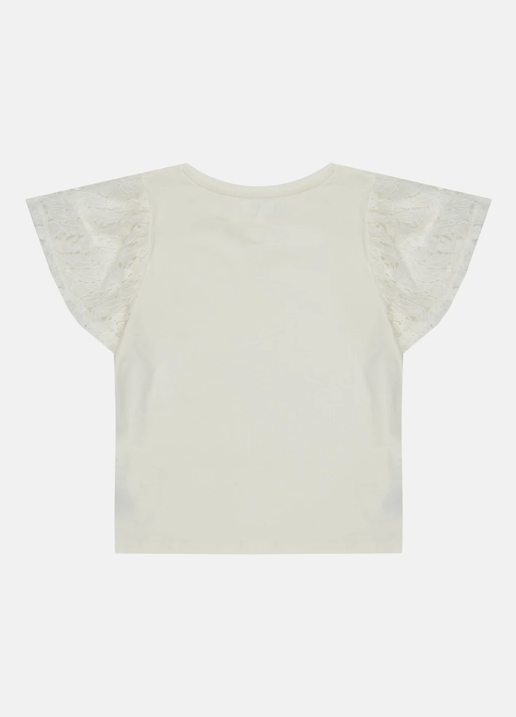 Белая летняя футболка H&M