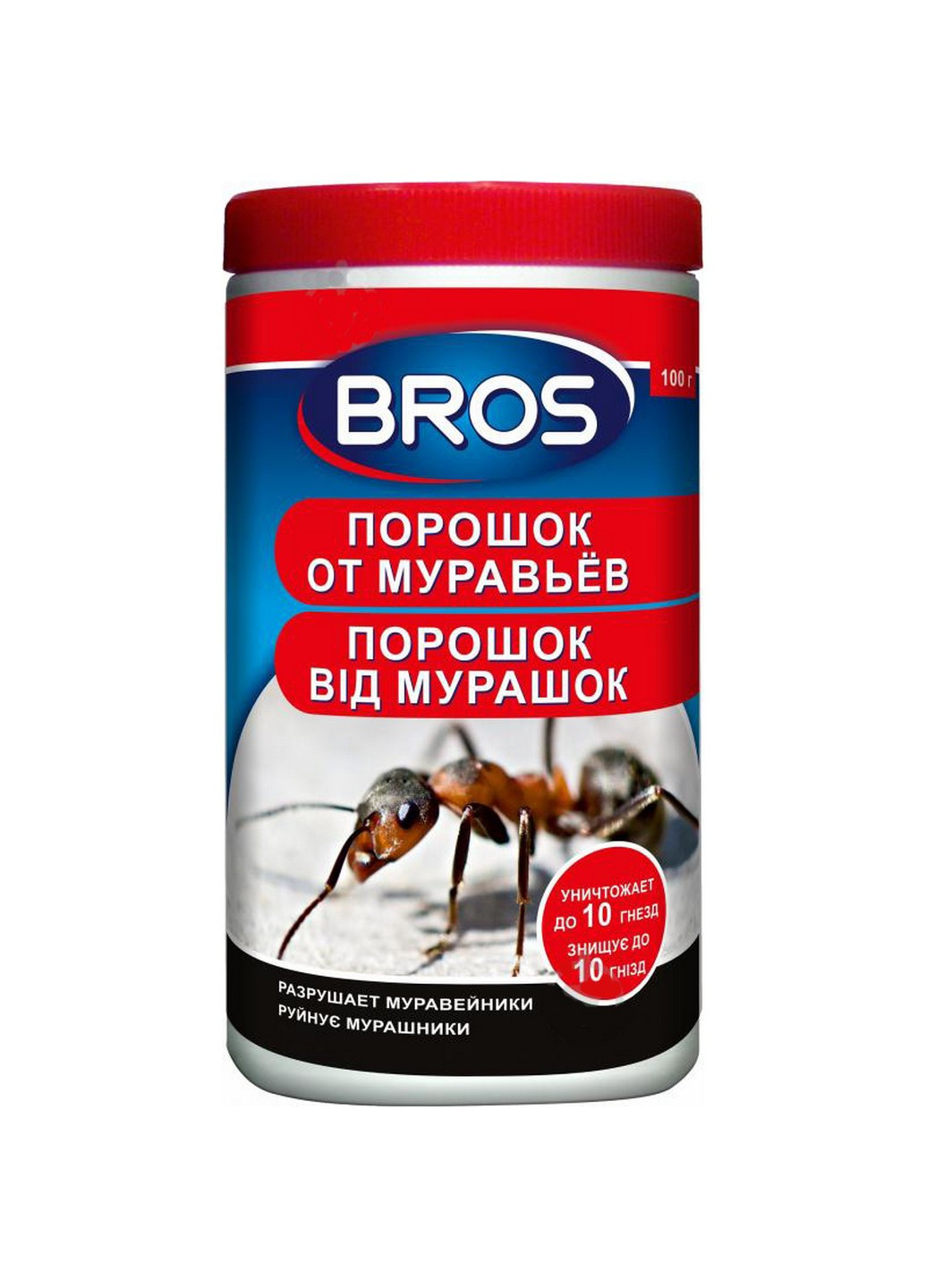 Порошок от муравьев 100 г Bros (218235370)