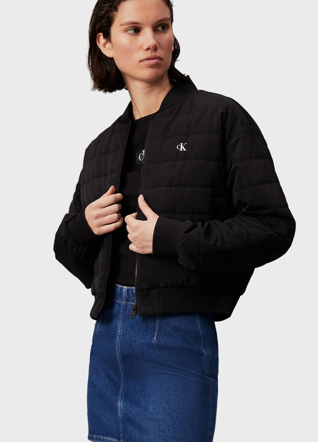 Бомбер Calvin Klein Jeans на блискавці (344546103)