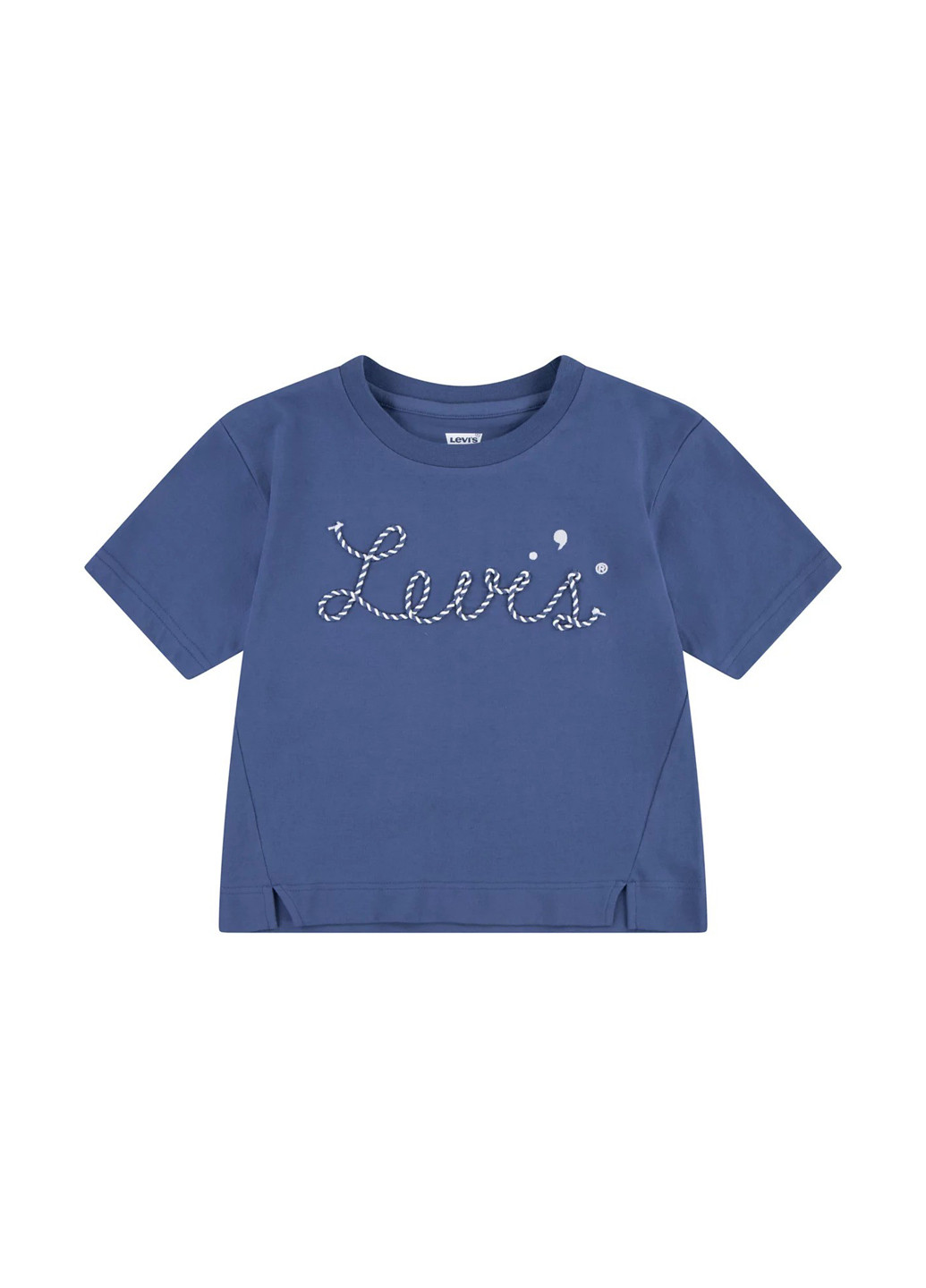 Васильковая летняя футболка Levi's