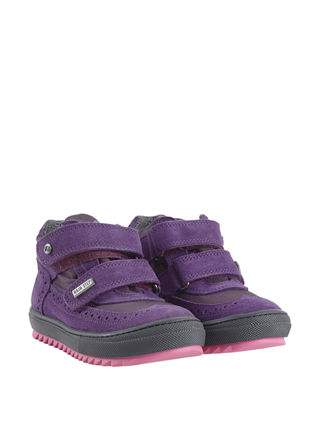 Фиолетовые кэжуал осенние ботинки Naturino