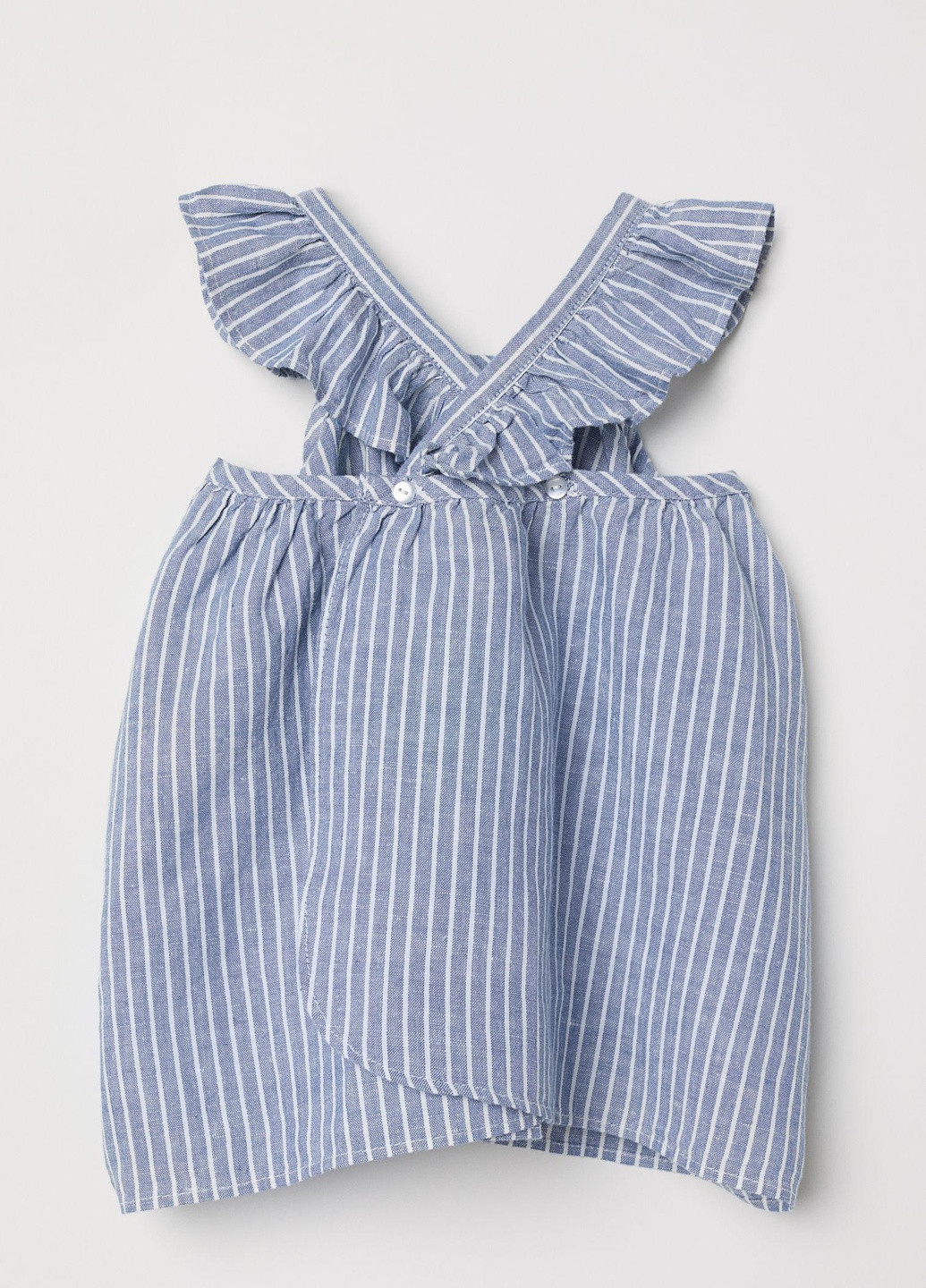 Блуза літо,синій в білу смужку, H&M (255192706)