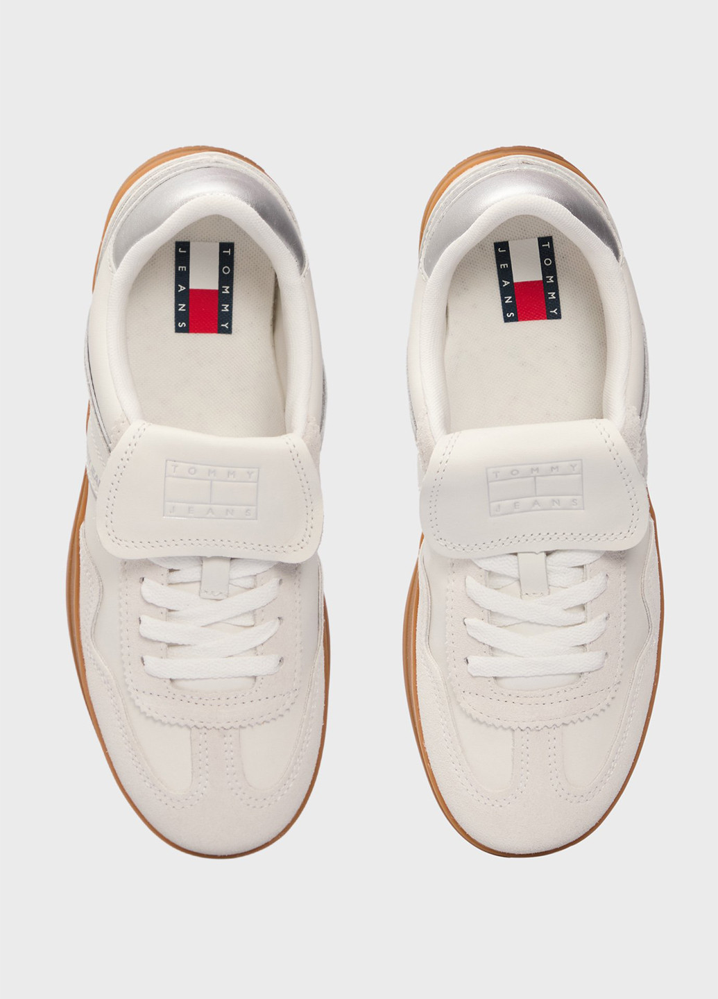 Белые кеды Tommy Jeans