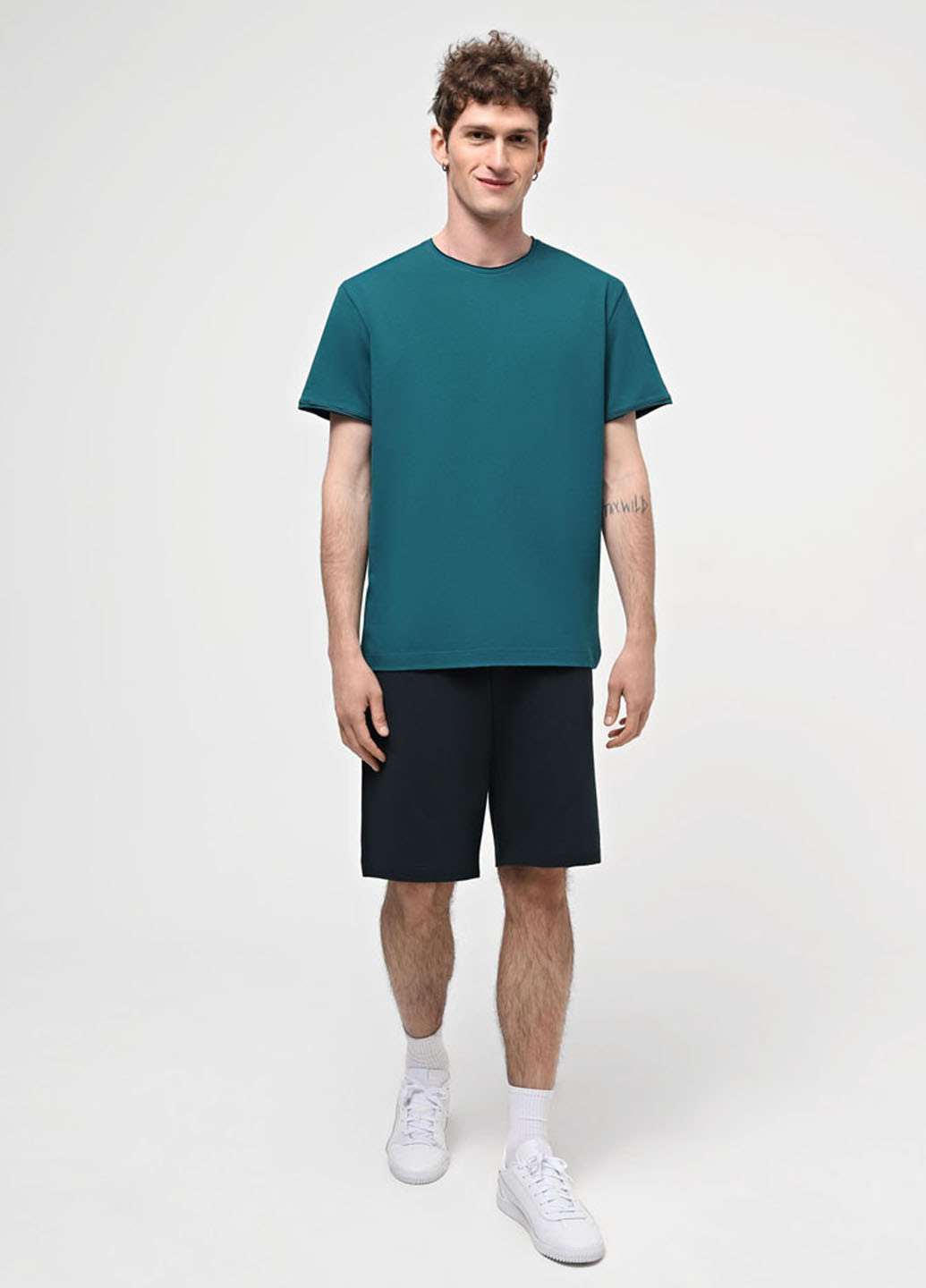 Темно-бирюзовая футболка Promin