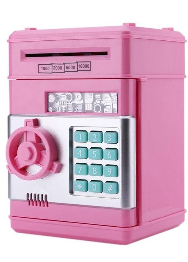 Сейф копилка с кодовым замком и купюроприемником для бумажных денег и монет No Brand (251956899)