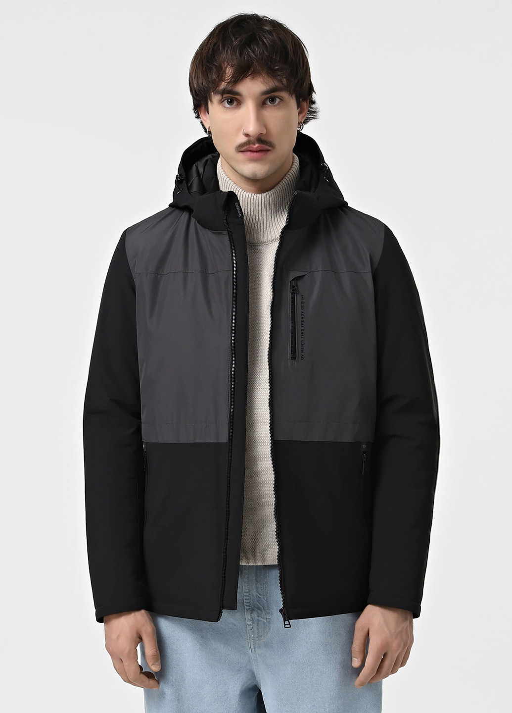 Комбинированная демисезонная куртка Sun's House