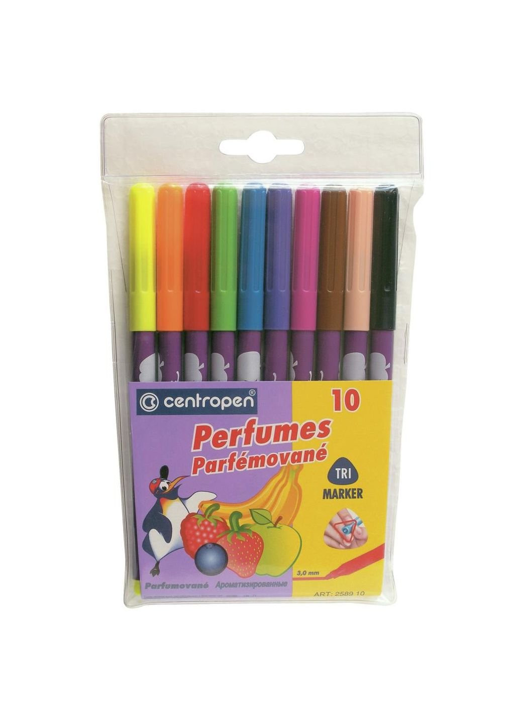 Фломастеры 2589 Perfumes, 10 colors (2589/10) Centropen (254068612)