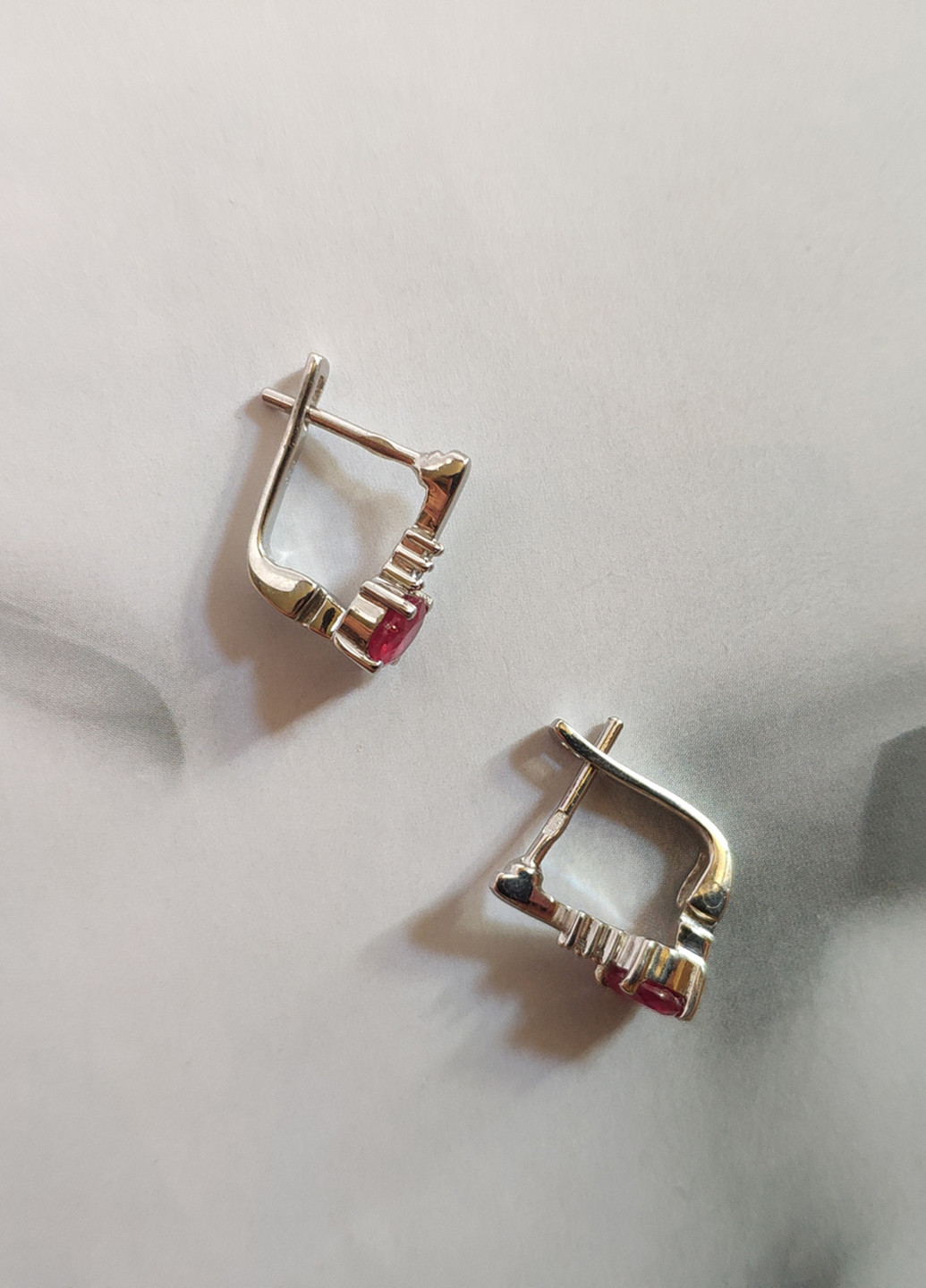 Серьги Silver Flame (255287477)