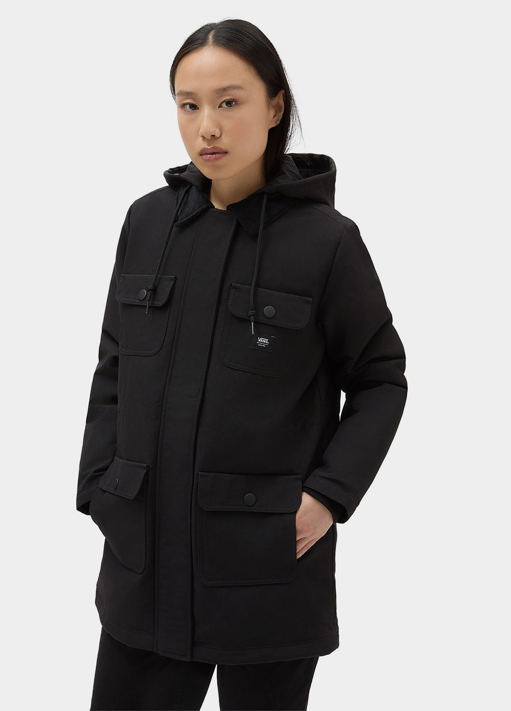 Черная зимняя куртка Vans VN0A53LRBLK1