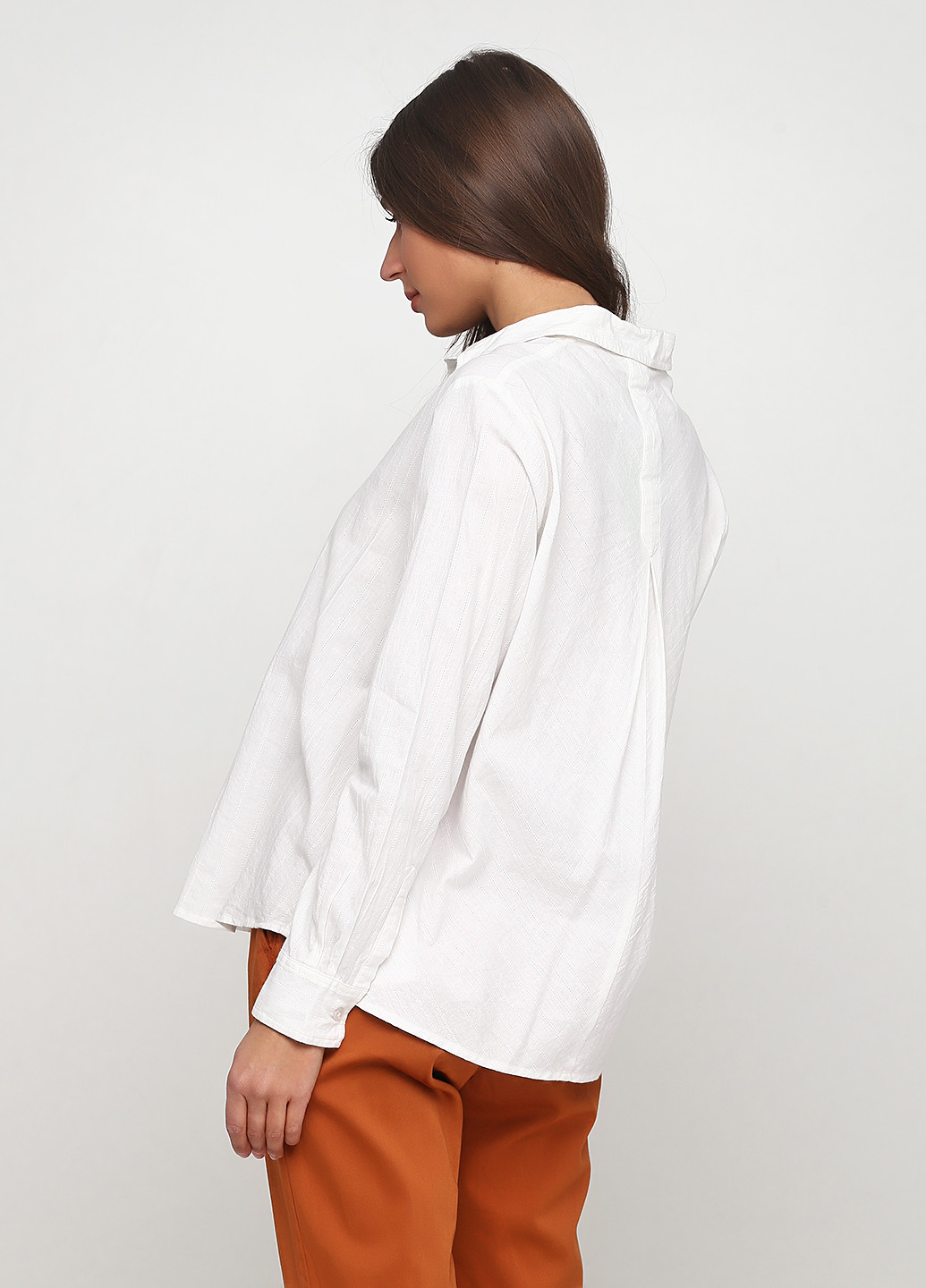 Белая демисезонная блуза Once
