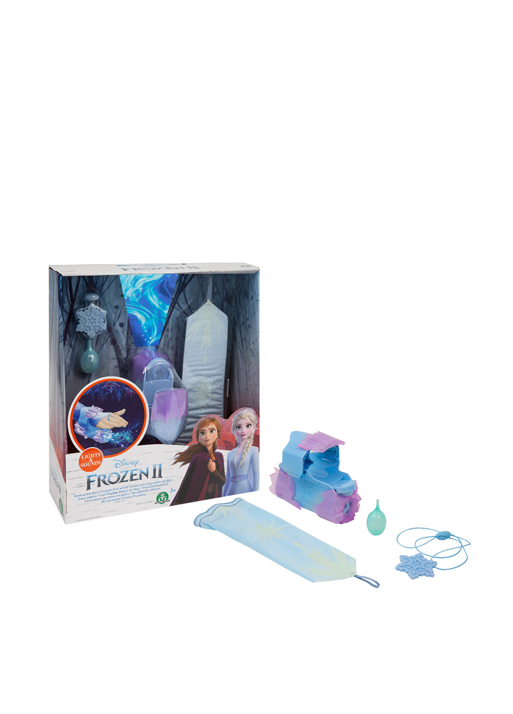 Волшебное игровое снаряжение “ХОЛОДНОЕ СЕРДЦЕ 2” - ПЕРЧАТКА ЭЛЬЗЫ (свет, ледяной заряд) Frozen 2 (185458742)