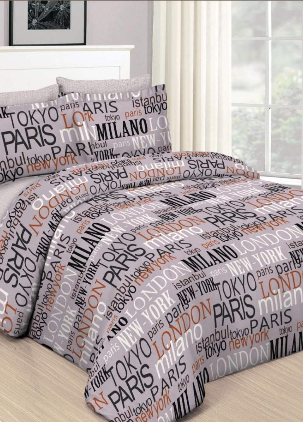 Постільна білизна полуторна ранфорс Пакистан W2073S Woodbury's Ранфорс (254761121)