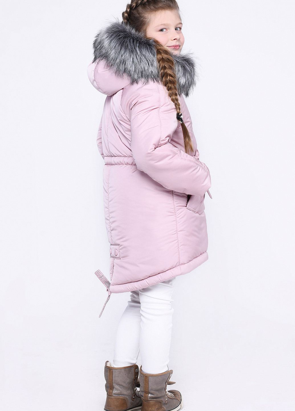 Світло-рожева зимня куртка X-Woyz
