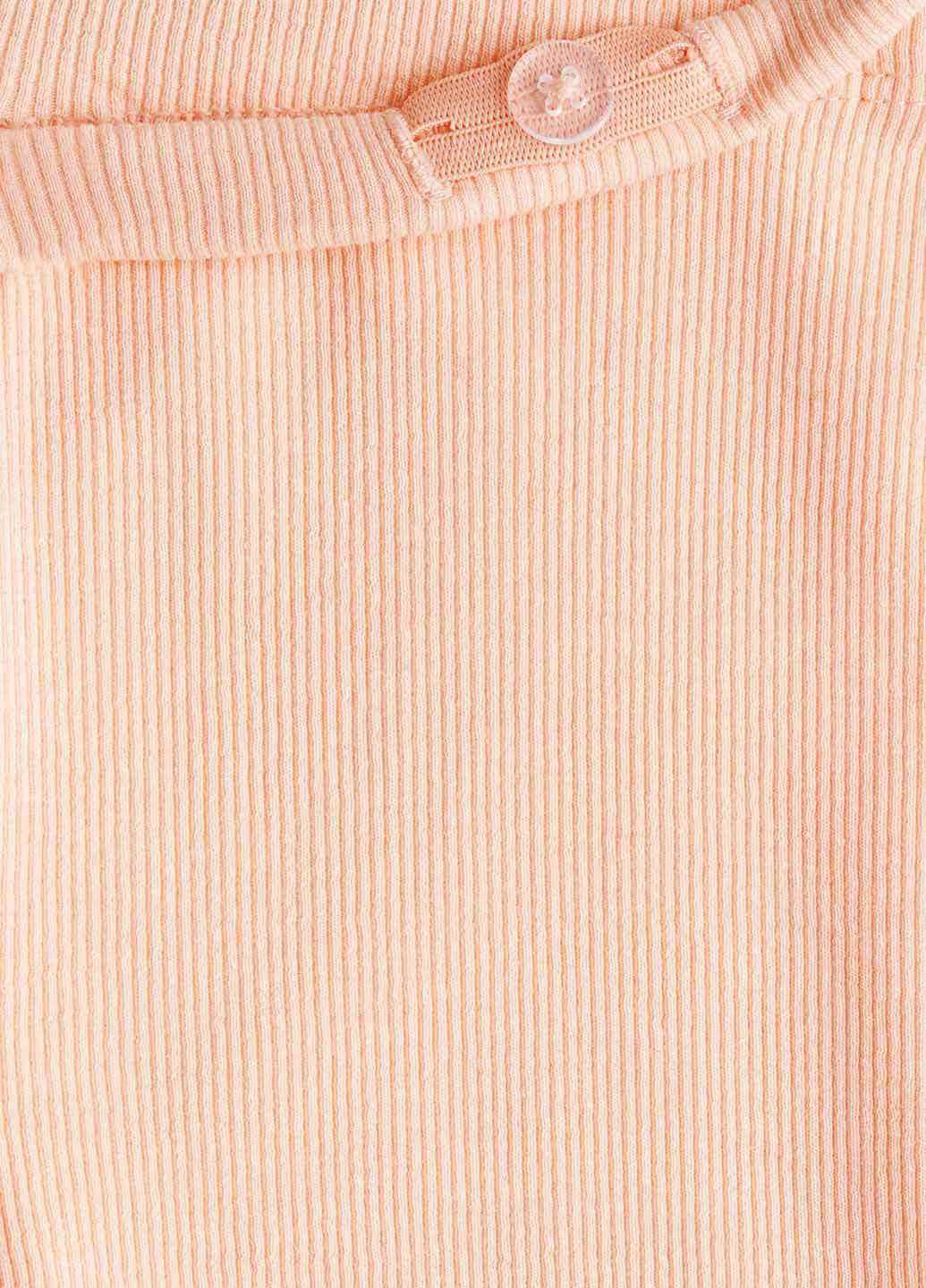 Персиковые демисезонные леггинсы H&M