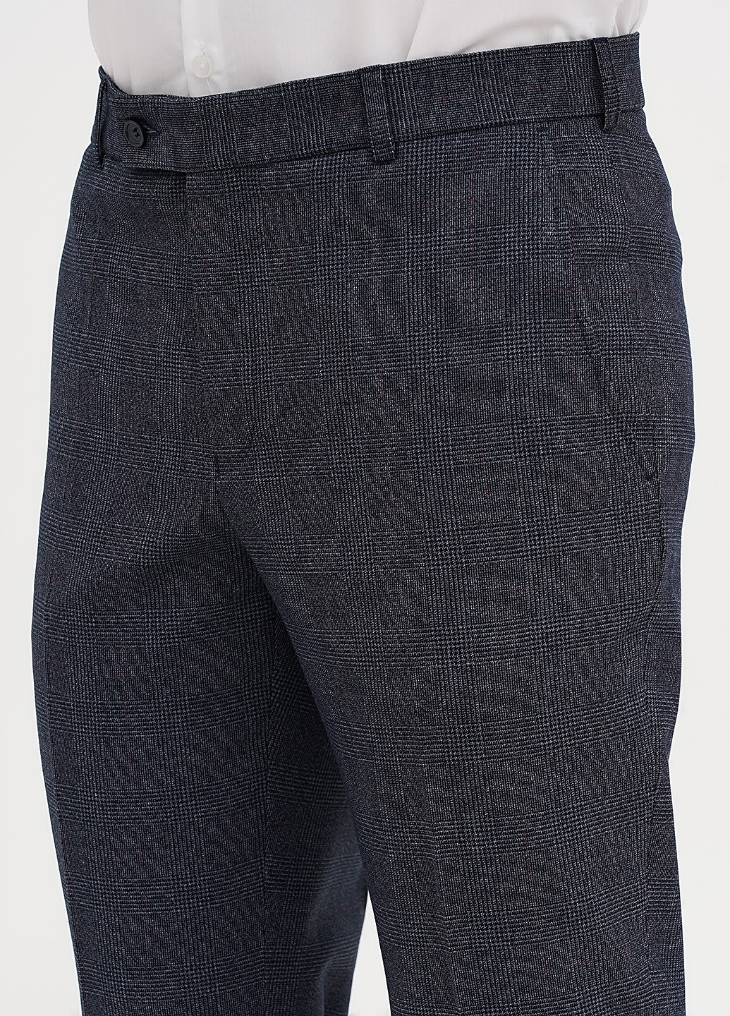 Серо-синий демисезонный костюм (пиджак, брюки) брючный Federico Cavallini