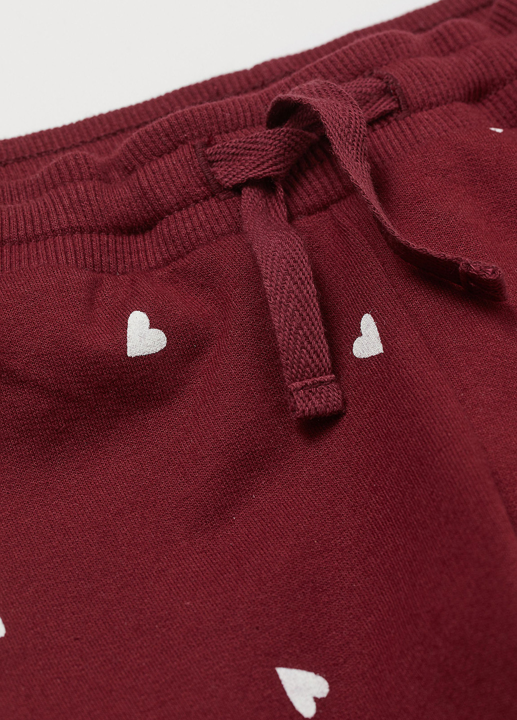 Бордовий демісезонний костюм (світшот, штани) брючний H&M
