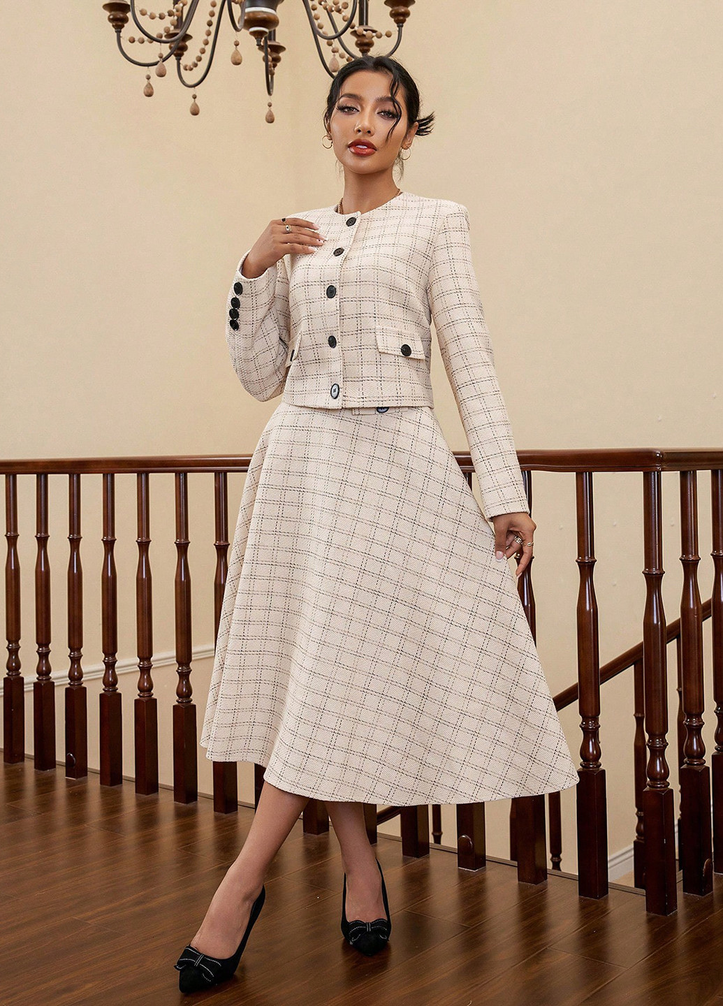 Костюм (жакет, юбка) SHEIN (356956789)