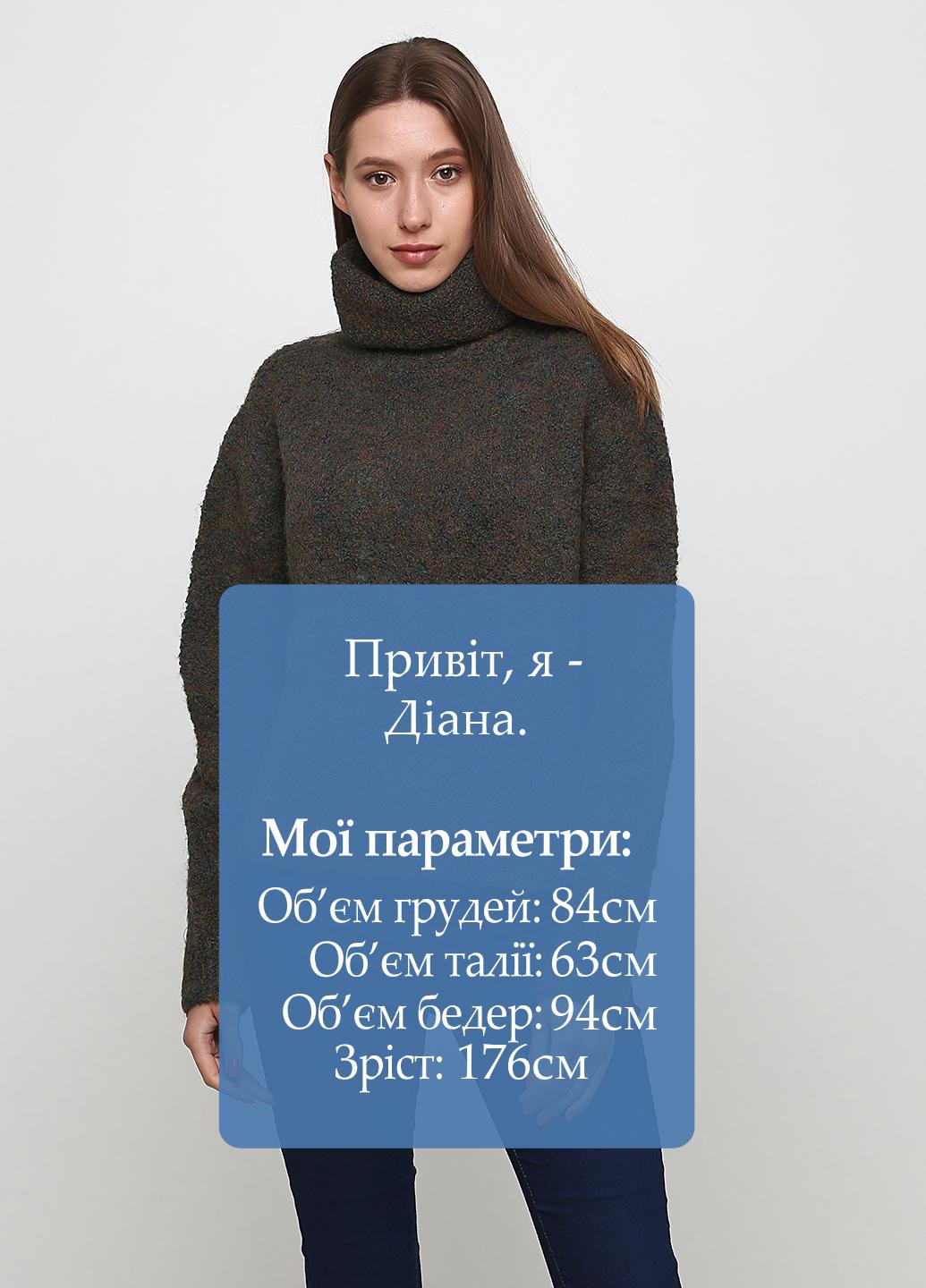 Оливковый демисезонный свитер Nyden by H&M