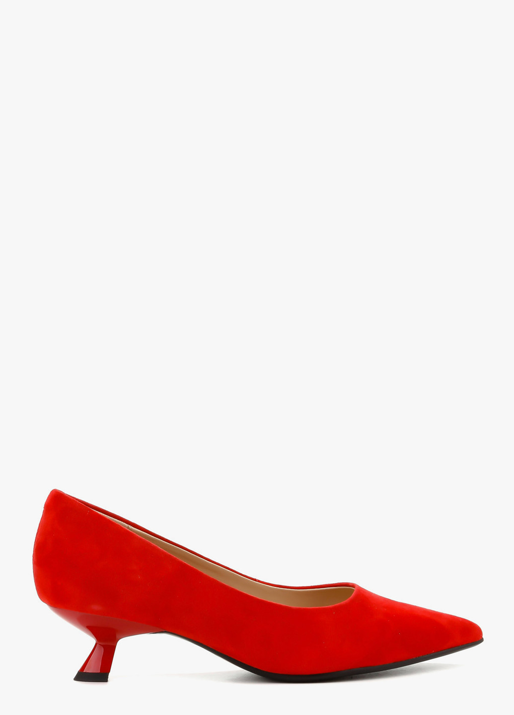 Le'BERDES Туфли лодочки красный з натуральная замша, украина — демисезон (322646275)