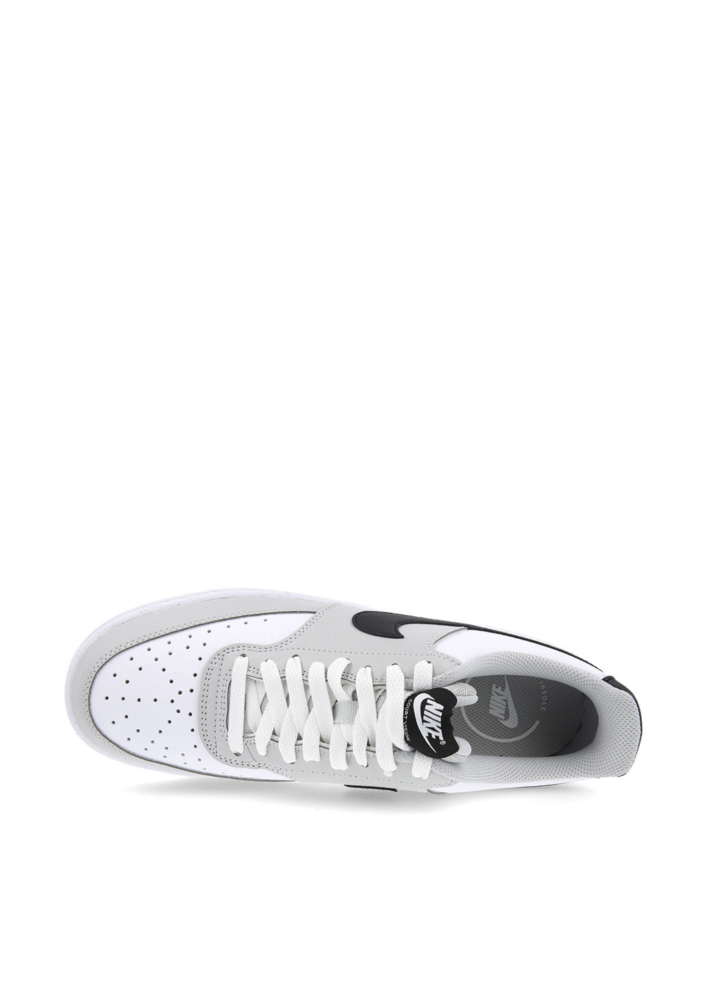 Серые демисезонные кроссовки Nike COURT VİSİON LOW