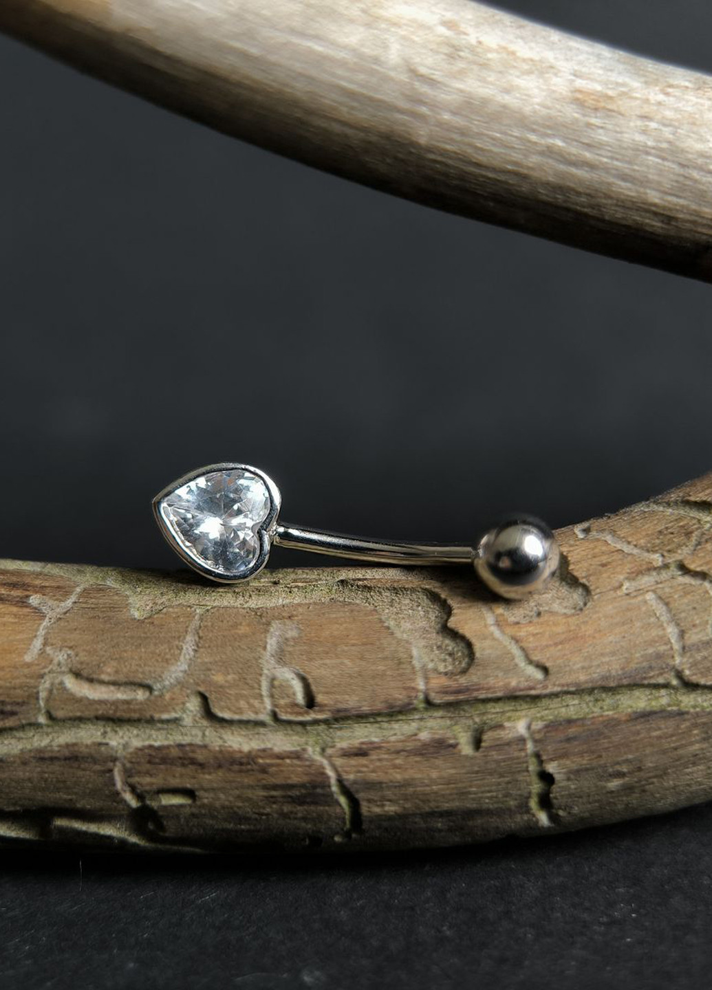 Сережка для пірсингу Silver Flame (350941251)