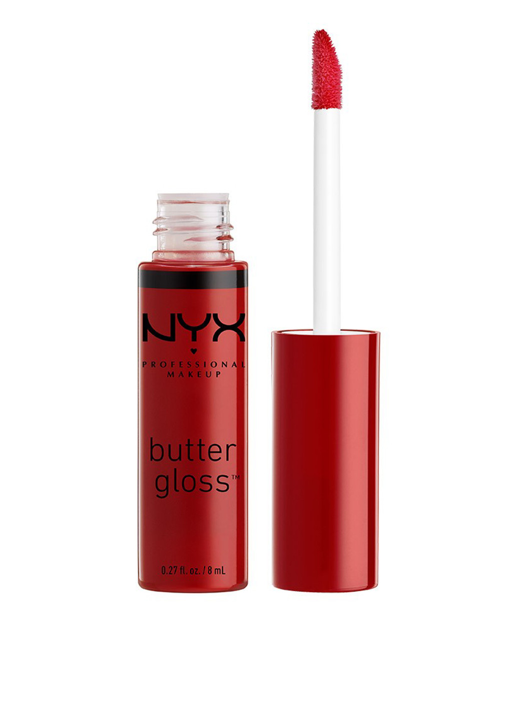 Блеск для губ Butter Gloss 20 Red Velvet, 8 мл NYX Professional Makeup (75098357)