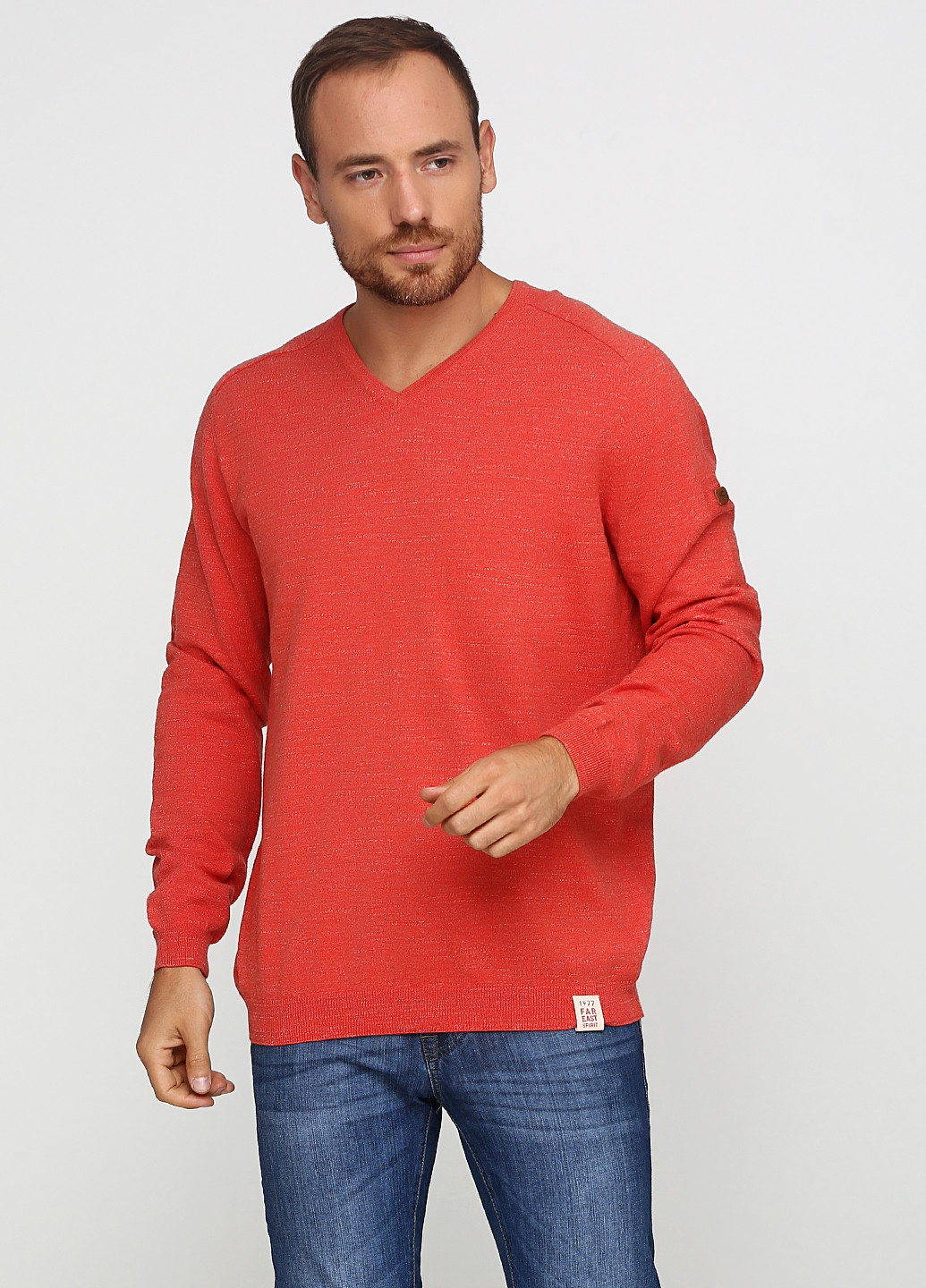 Светло-красный демисезонный пуловер пуловер Camel Active