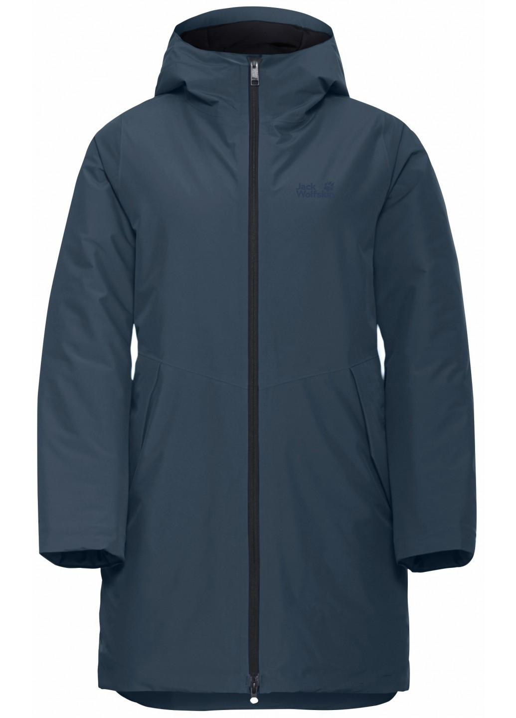 Темно-синяя зимняя куртка Jack Wolfskin FROST HAVEN JKT W