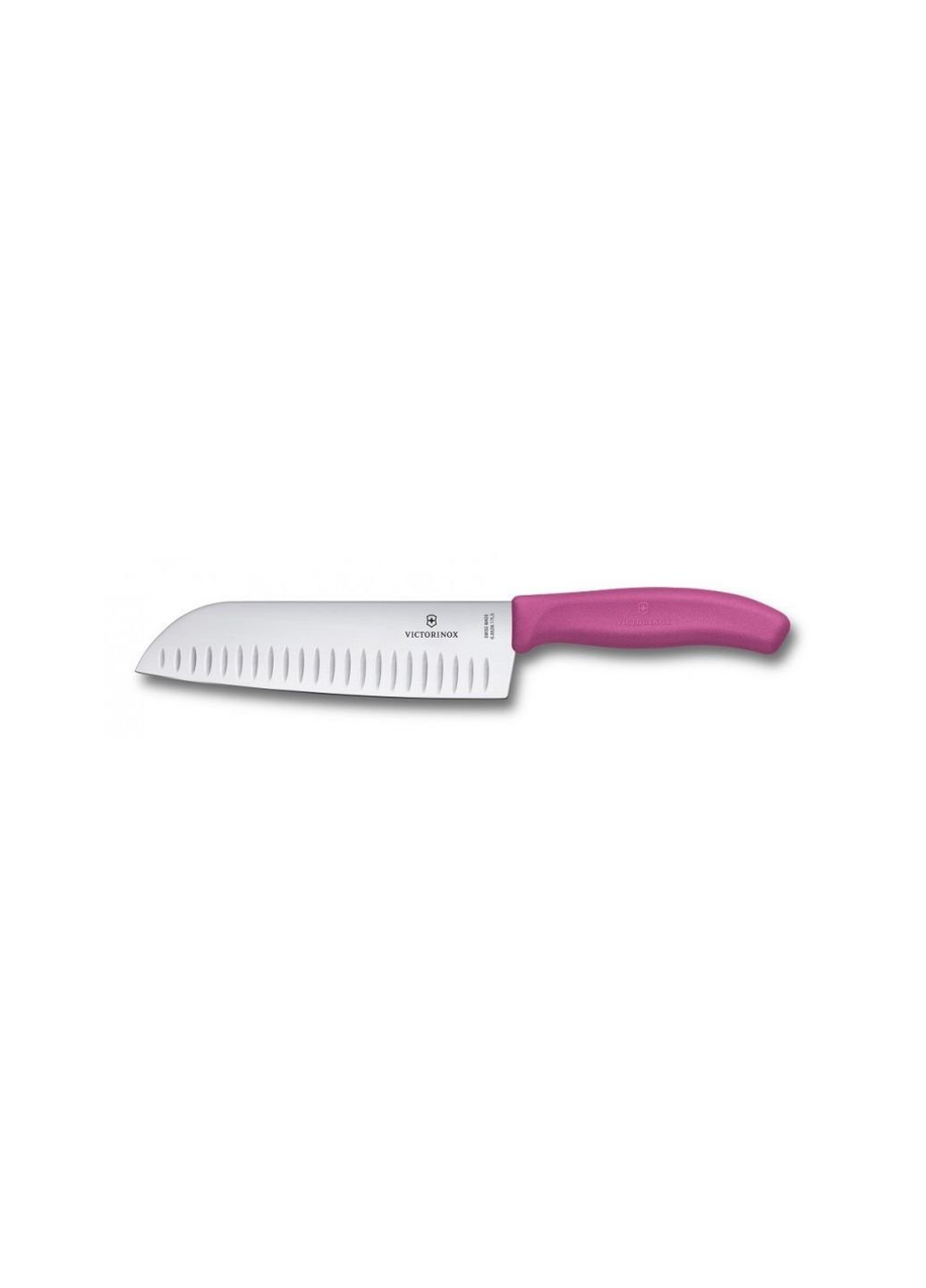 Кухонный нож SwissClassic Santoku 17 см Pink (6.8526.17L5B) Victorinox (254080660)
