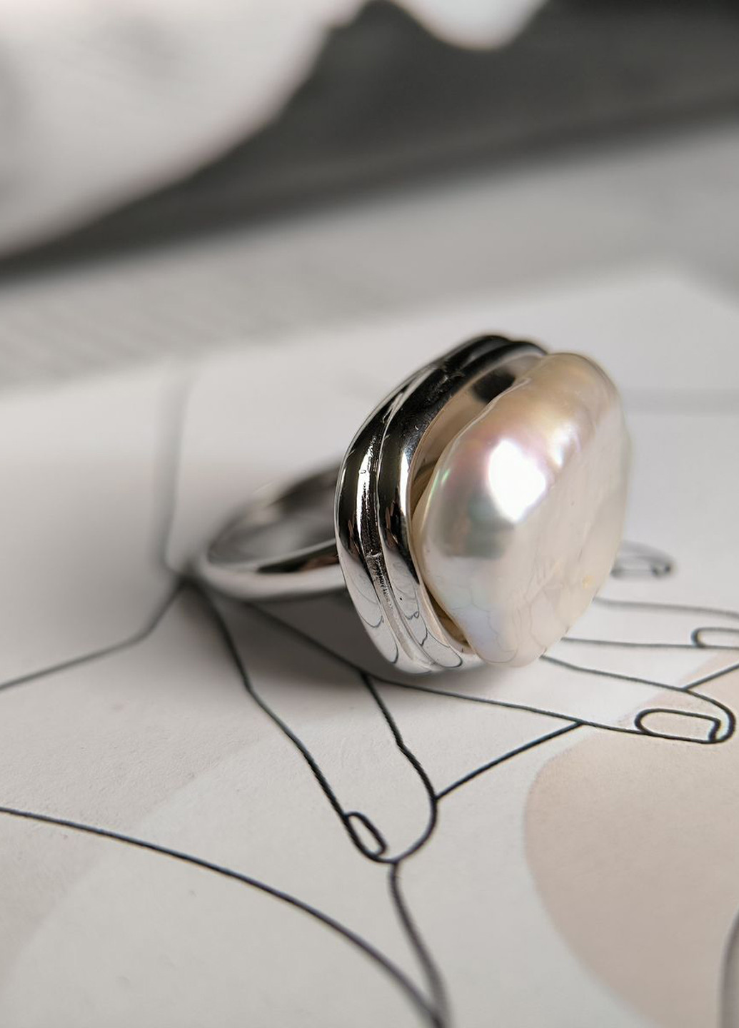 Каблучка Silver Flame (350941586)