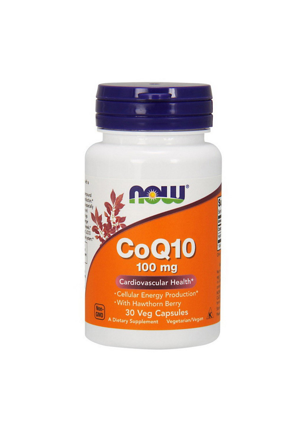 Коэнзим Q10 CoQ10 100 mg (30 капс) нау фудс Now Foods (255408124)