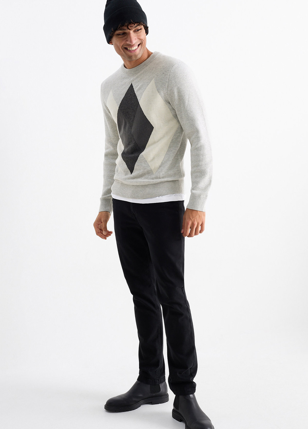 Светло-серый демисезонный джемпер джемпер C&A