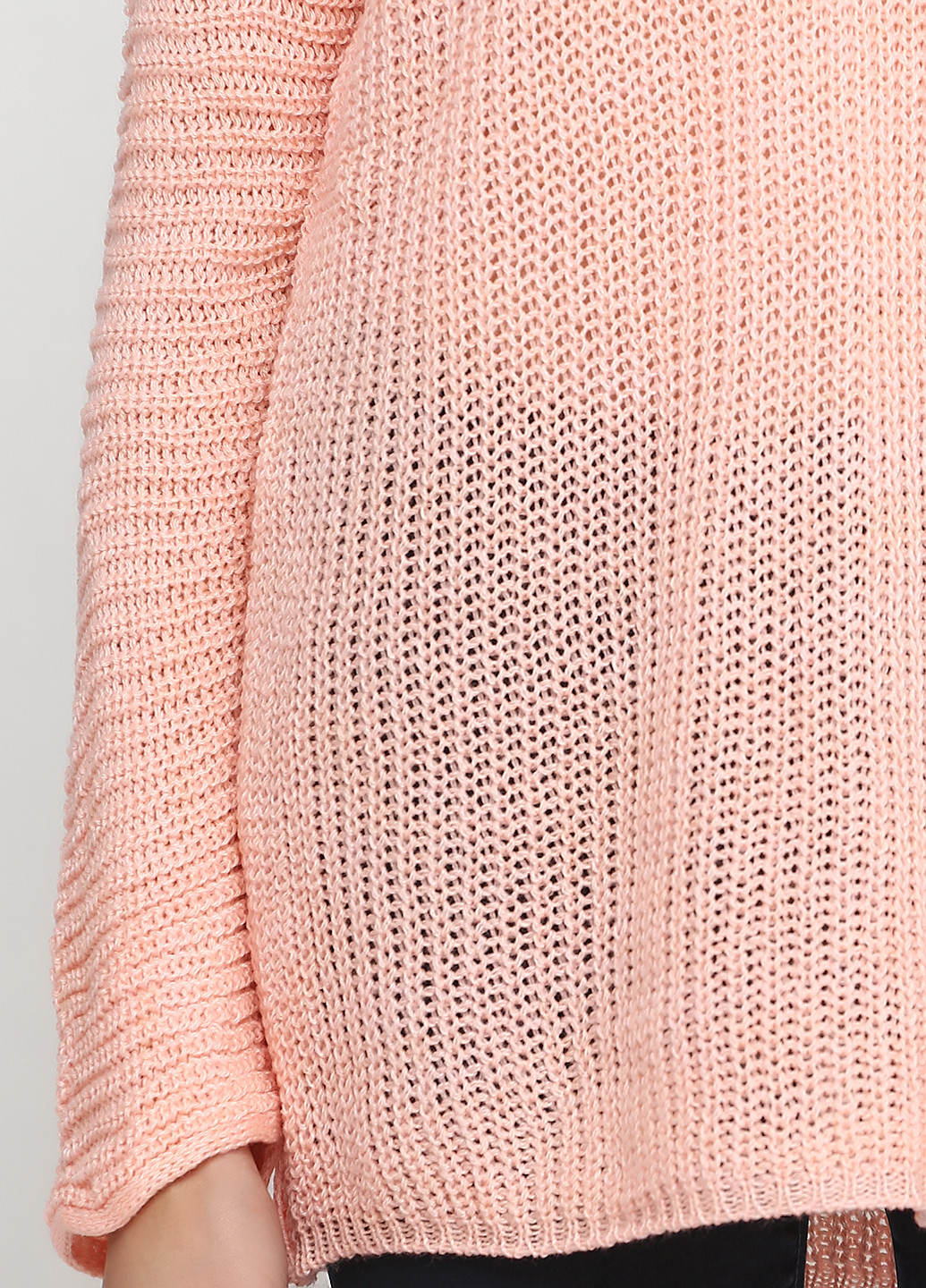 Светло-розовый демисезонный пуловер пуловер Eser
